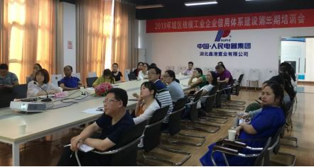 綠盾征信舉辦荊門城區規模工業企業信用建設第三期培訓會，深化企業征信服務